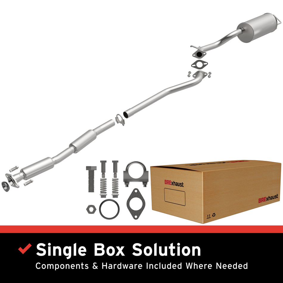 BRExhaust Direct-Fit Exhaust System Kit - 106-0174