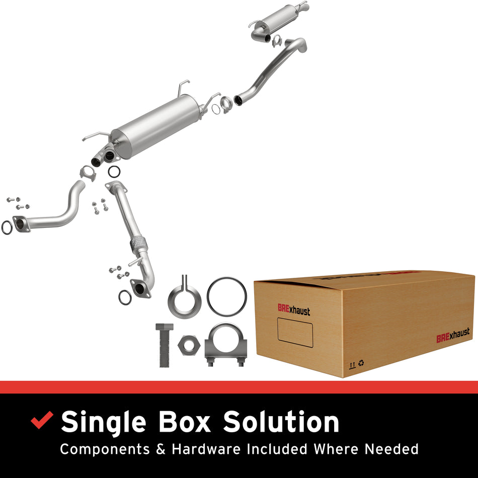 BRExhaust Direct-Fit Exhaust System Kit - 106-0176