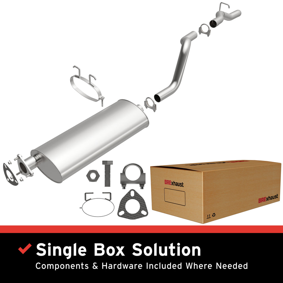 BRExhaust Direct-Fit Exhaust System Kit - 106-0181