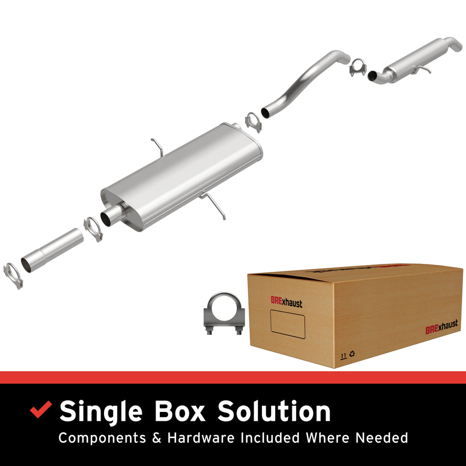 BRExhaust Direct-Fit Exhaust System Kit - 106-0185