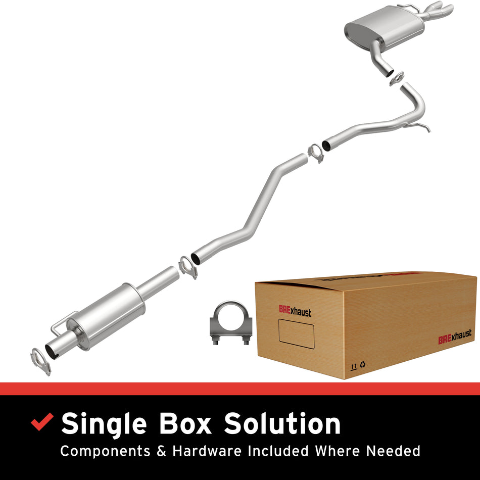 BRExhaust Direct-Fit Exhaust System Kit - 106-0191