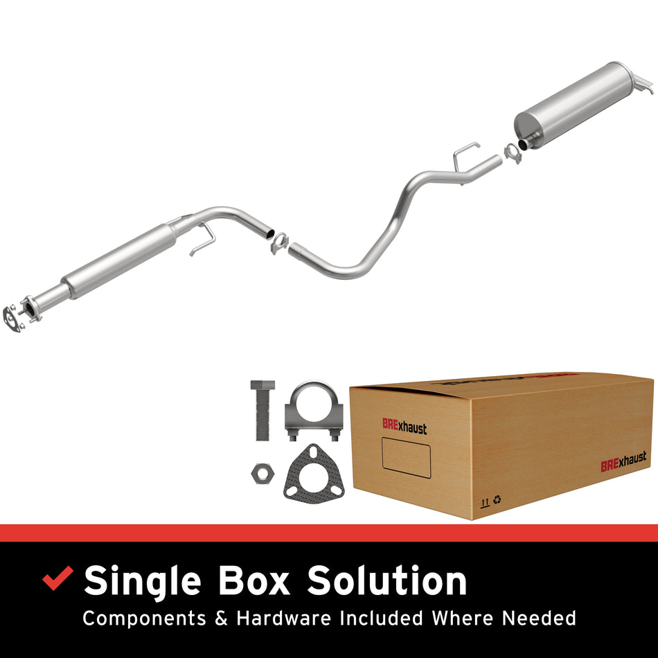 BRExhaust Direct-Fit Exhaust System Kit - 106-0202