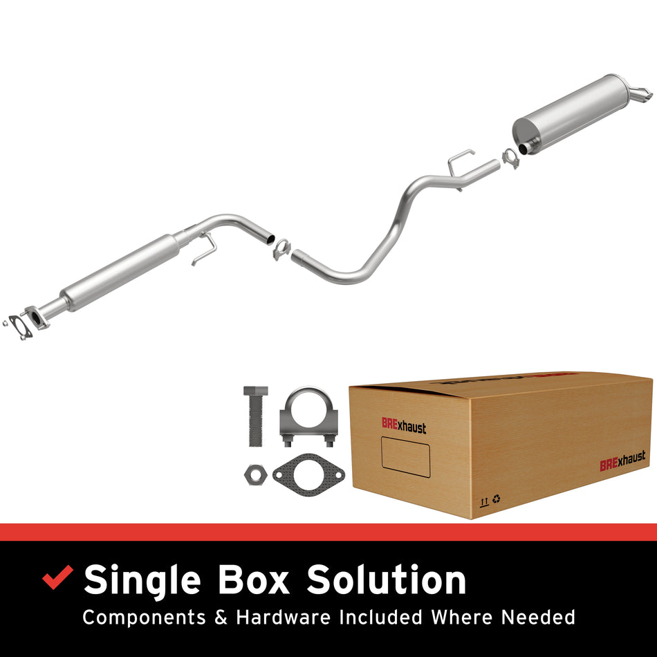 BRExhaust Direct-Fit Exhaust System Kit - 106-0204