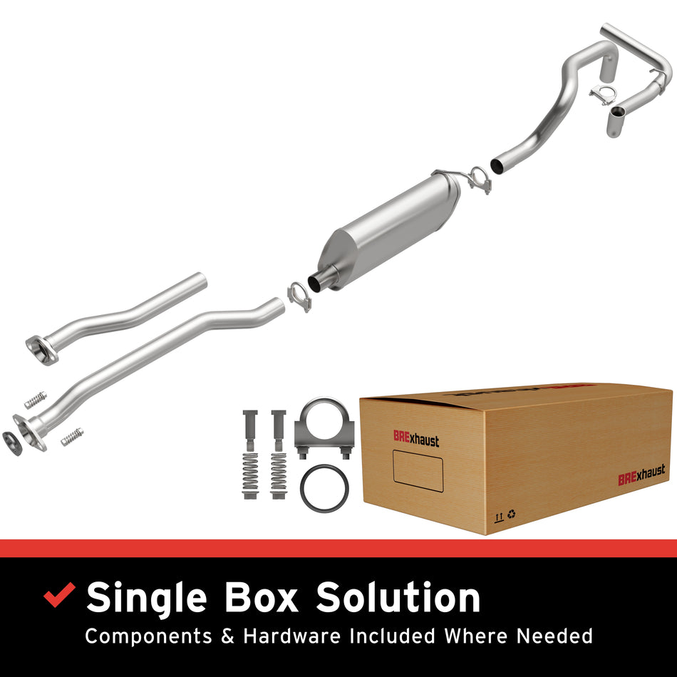 BRExhaust Direct-Fit Exhaust System Kit - 106-0208
