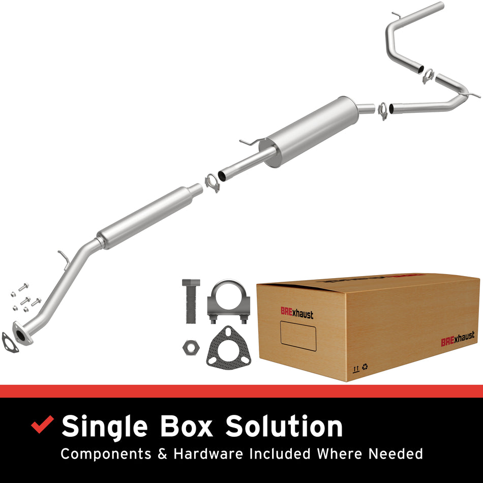 BRExhaust Direct-Fit Exhaust System Kit - 106-0218