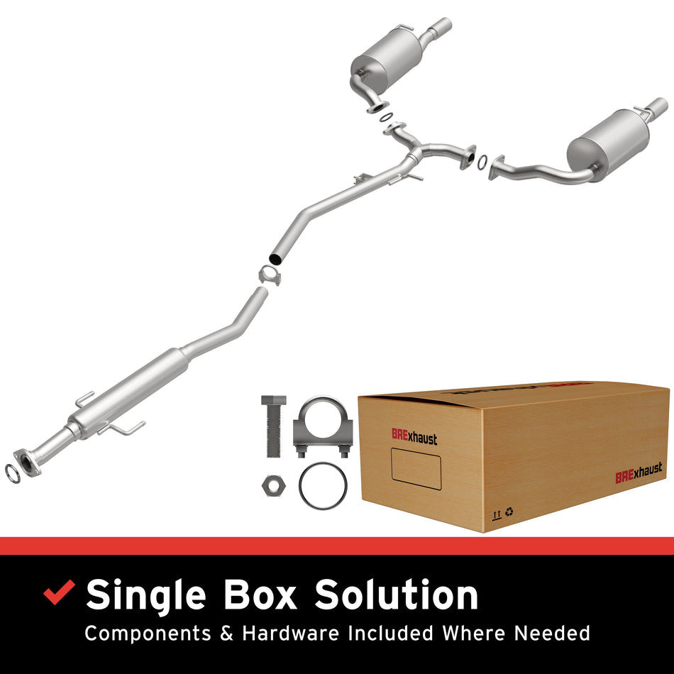 BRExhaust Direct-Fit Exhaust System Kit - 106-0227