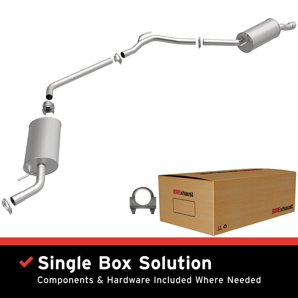 BRExhaust Direct-Fit Exhaust System Kit - 106-0230