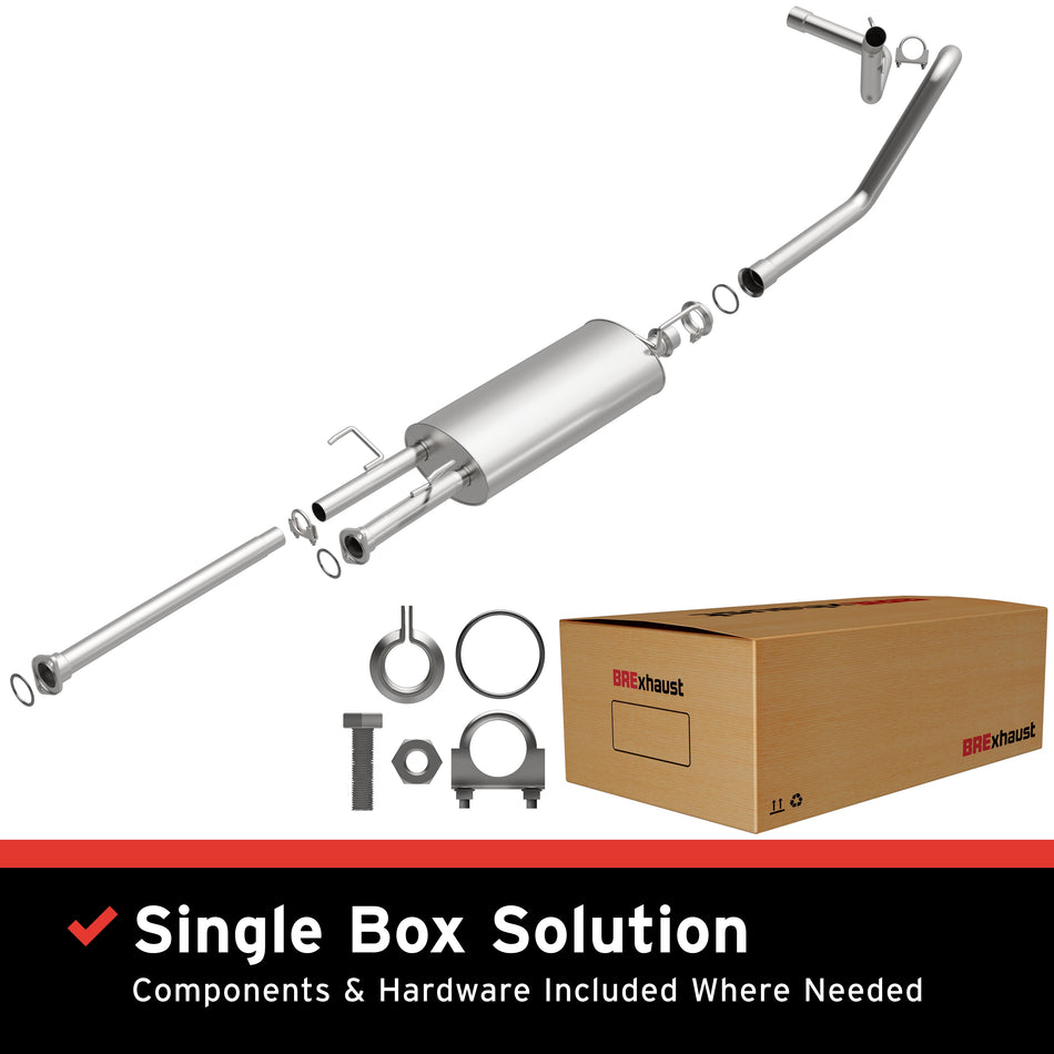 BRExhaust Direct-Fit Exhaust System Kit - 106-0237