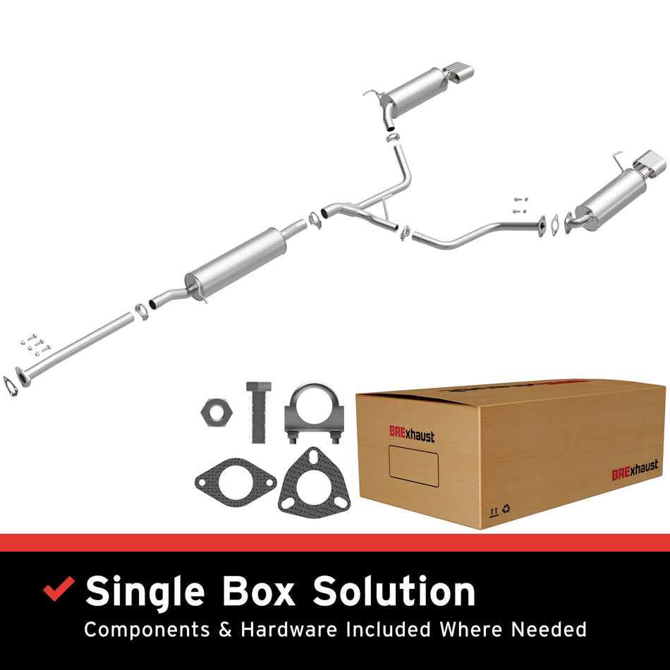 BRExhaust Direct-Fit Exhaust System Kit - 106-0248
