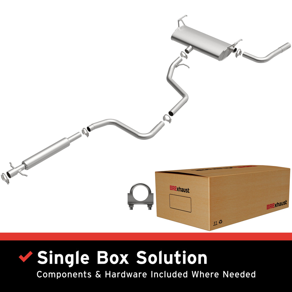 BRExhaust Direct-Fit Exhaust System Kit - 106-0259