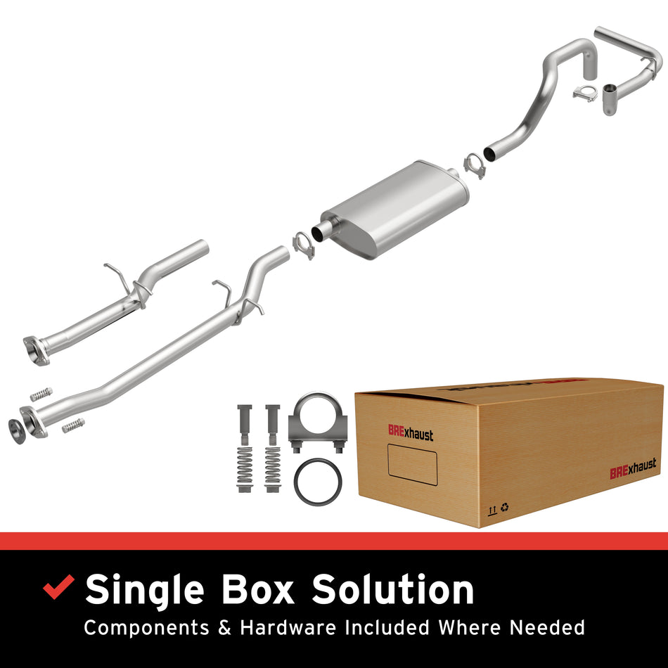 BRExhaust Direct-Fit Exhaust System Kit - 106-0263