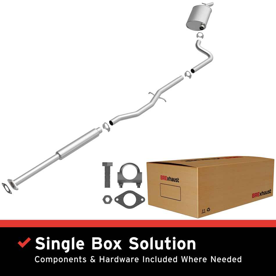 BRExhaust Direct-Fit Exhaust System Kit - 106-0267