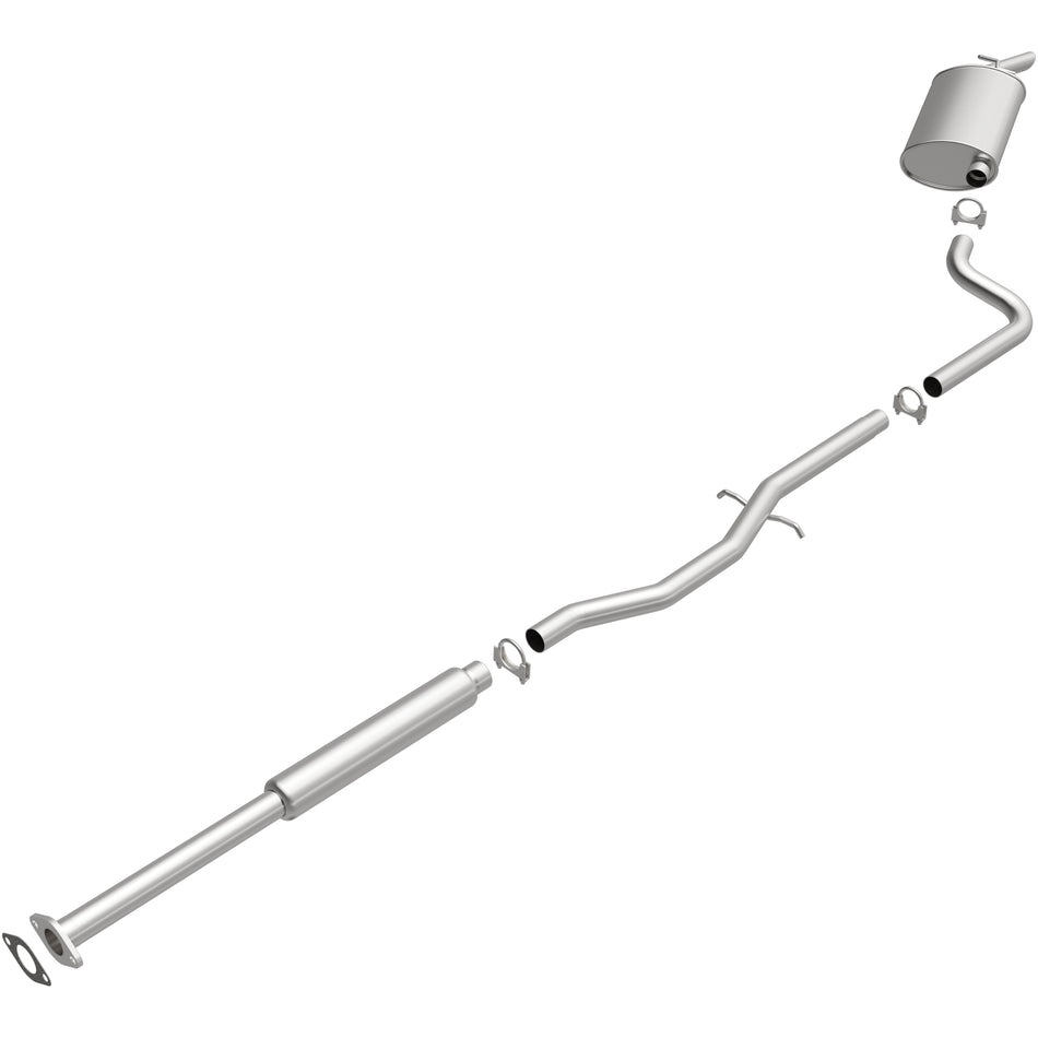 BRExhaust Direct-Fit Exhaust System Kit - 106-0267