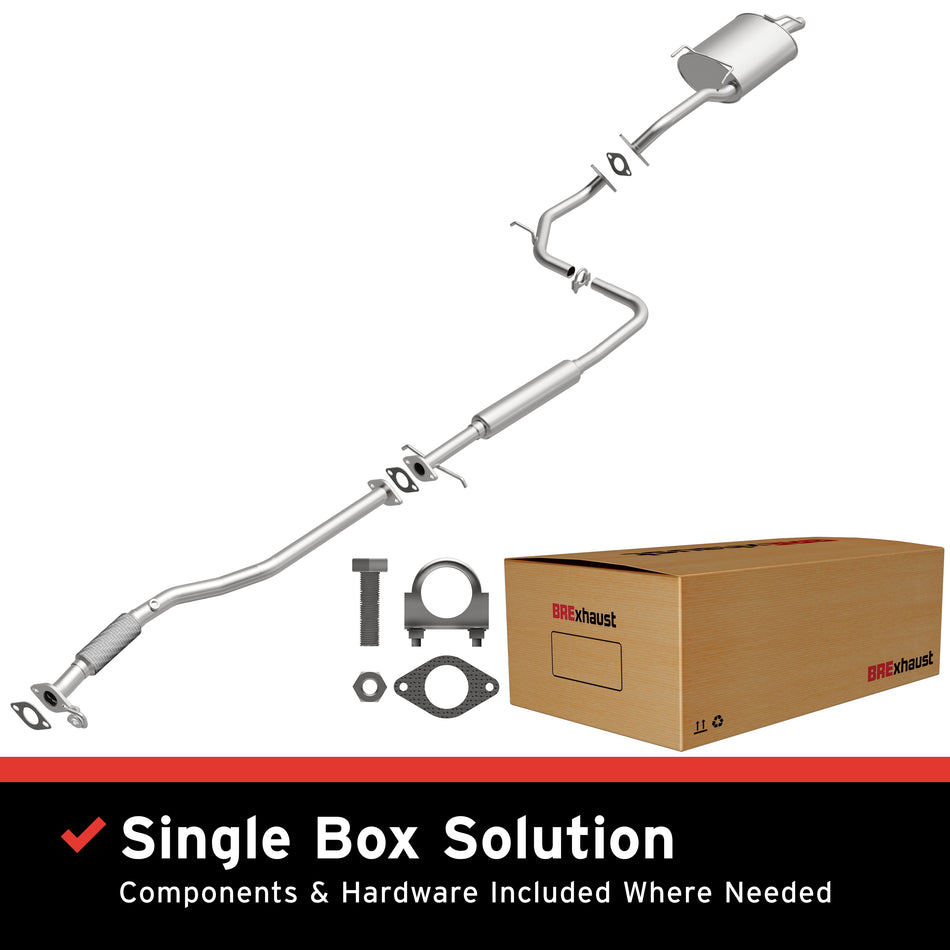 BRExhaust Direct-Fit Exhaust System Kit - 106-0268