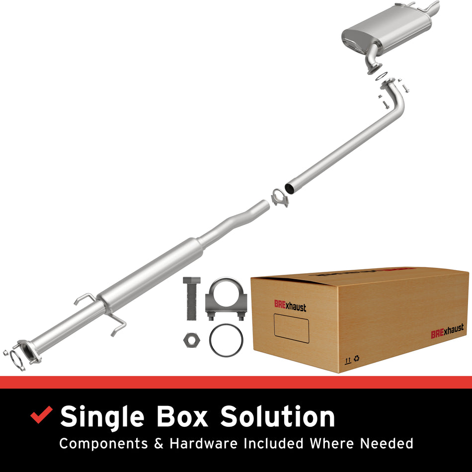 BRExhaust Direct-Fit Exhaust System Kit - 106-0274