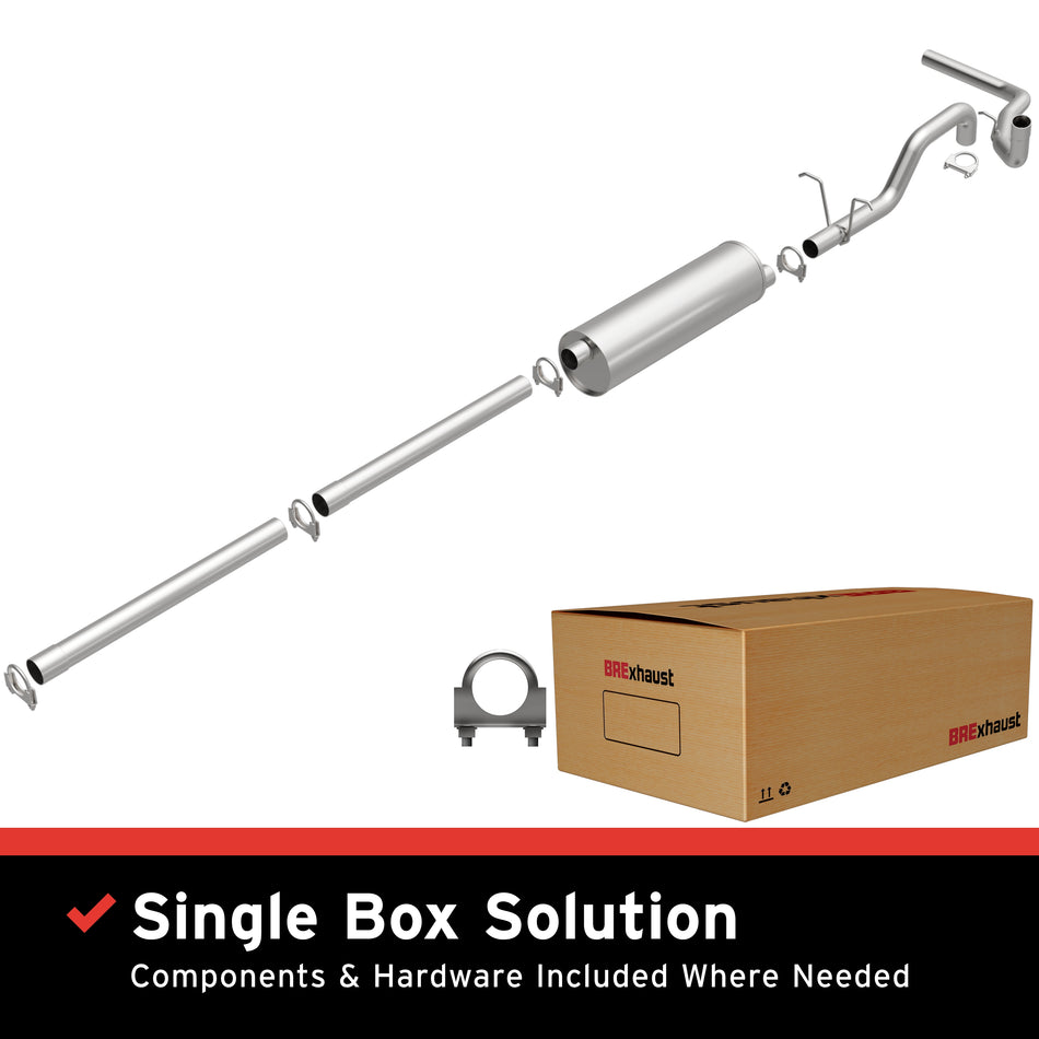 BRExhaust Direct-Fit Exhaust System Kit - 106-0278