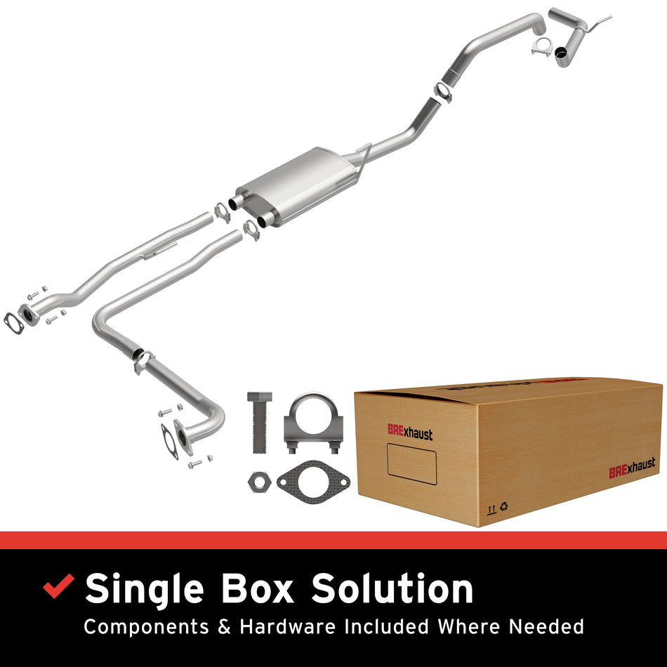 BRExhaust Direct-Fit Exhaust System Kit - 106-0296