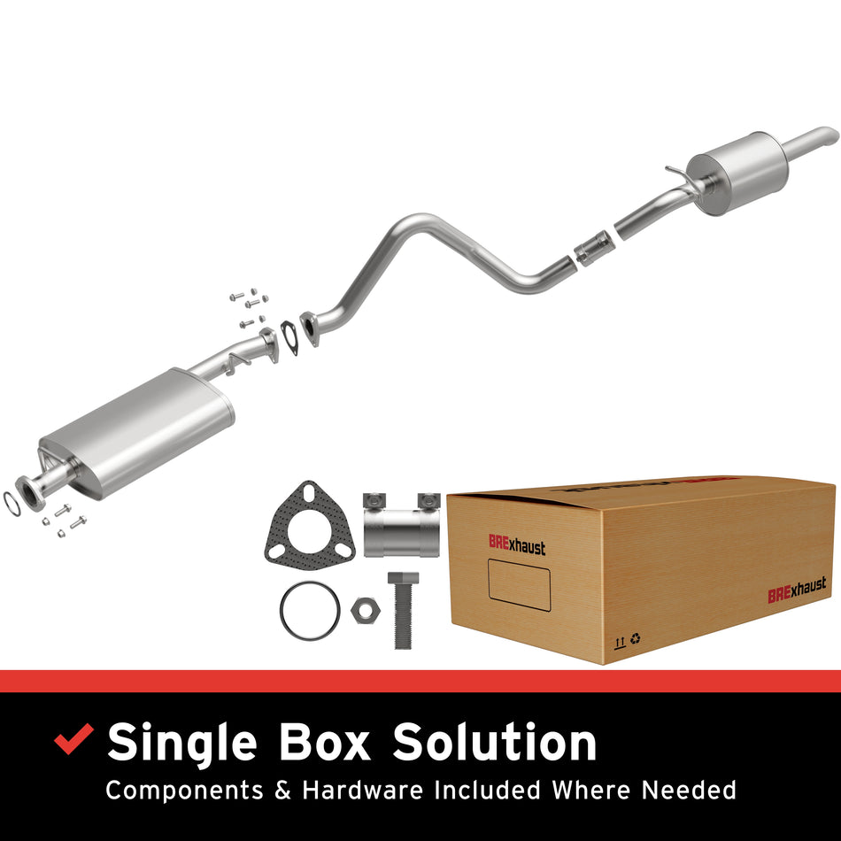 BRExhaust Direct-Fit Exhaust System Kit - 106-0298