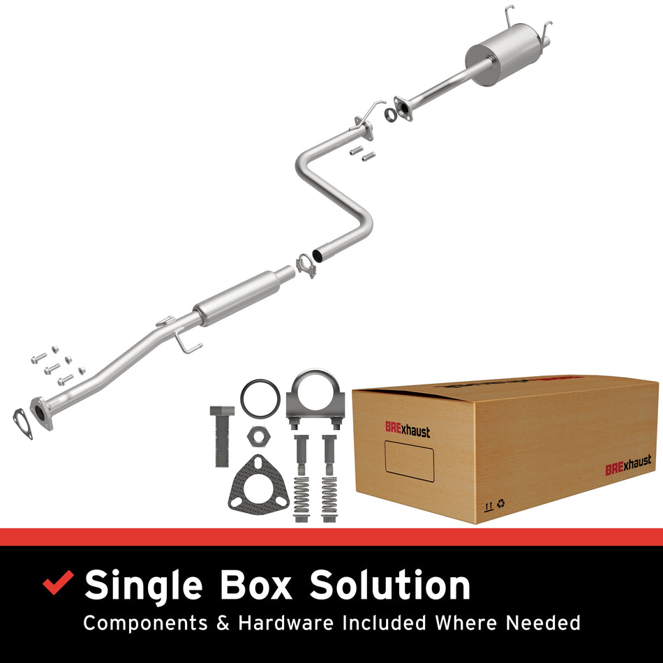 BRExhaust Direct-Fit Exhaust System Kit - 106-0306