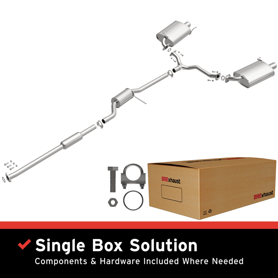 BRExhaust Direct-Fit Exhaust System Kit - 106-0307