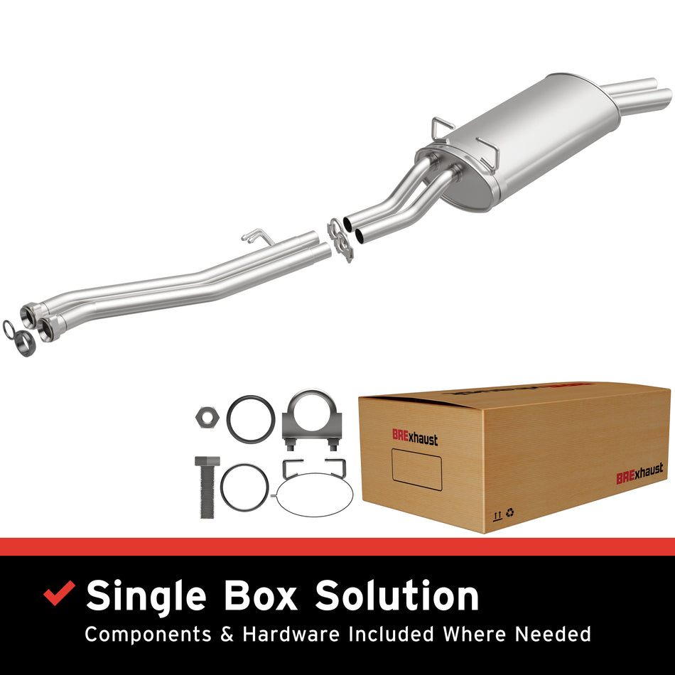 BRExhaust Direct-Fit Exhaust System Kit - 106-0316