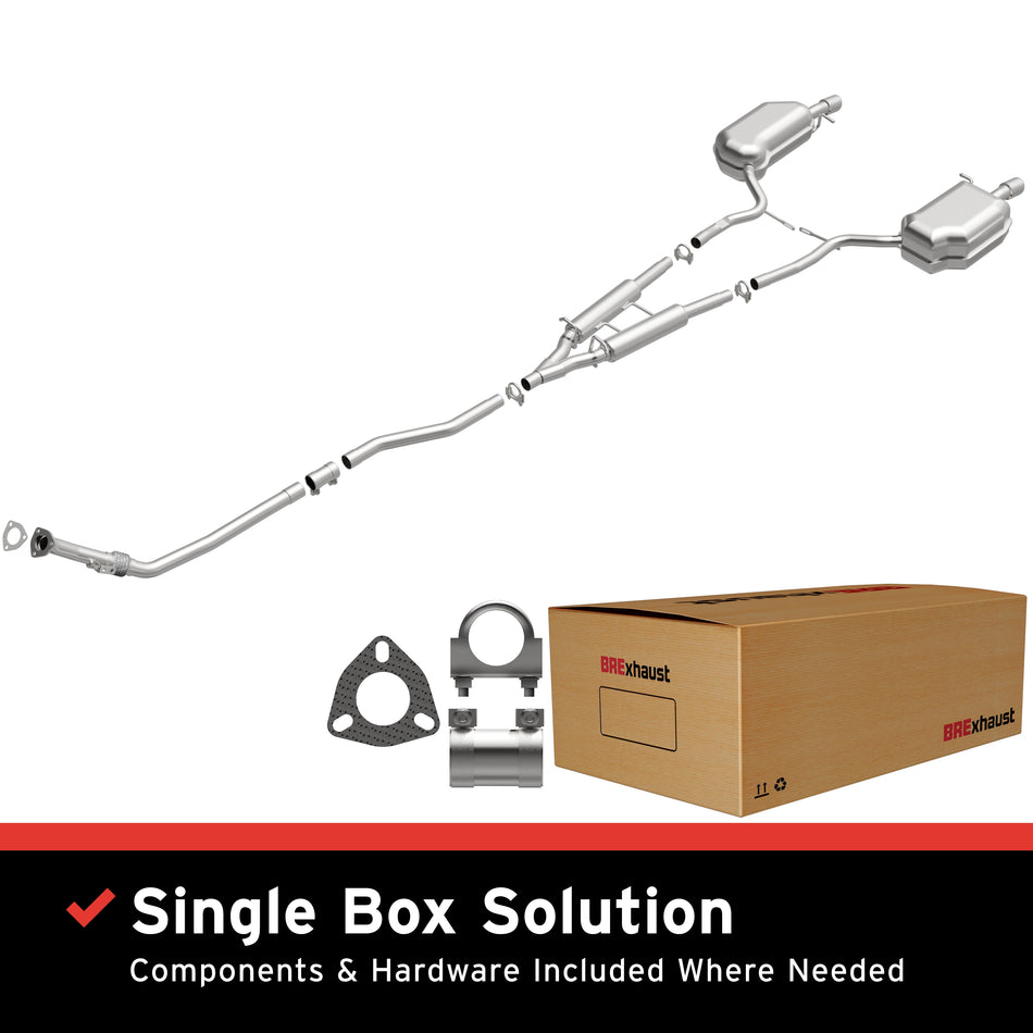 BRExhaust Direct-Fit Exhaust System Kit - 106-0317