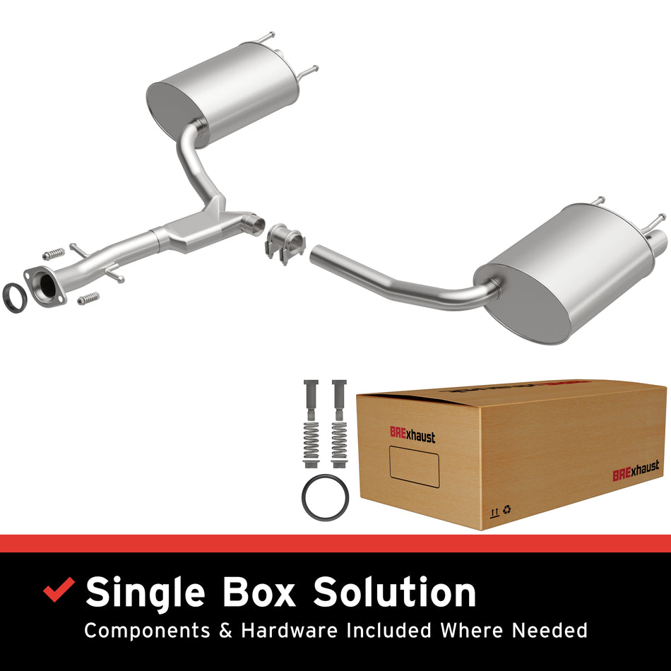 BRExhaust Direct-Fit Exhaust System Kit - 106-0327