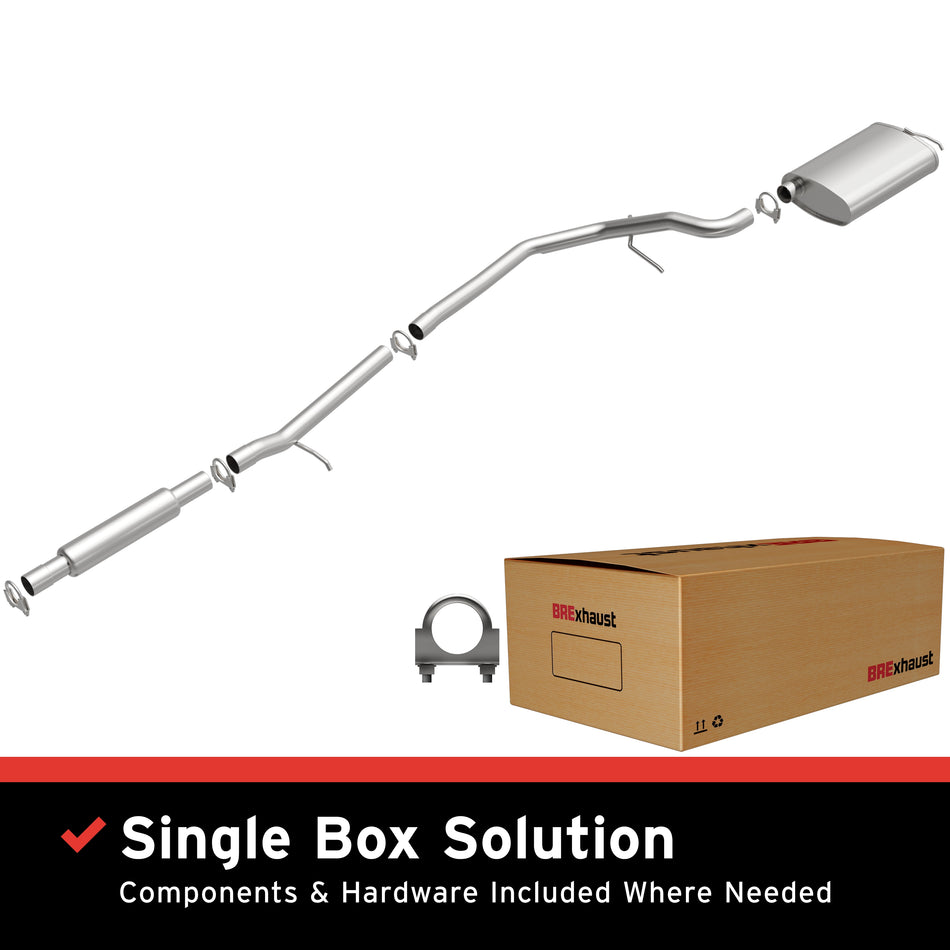 BRExhaust Direct-Fit Exhaust System Kit - 106-0330
