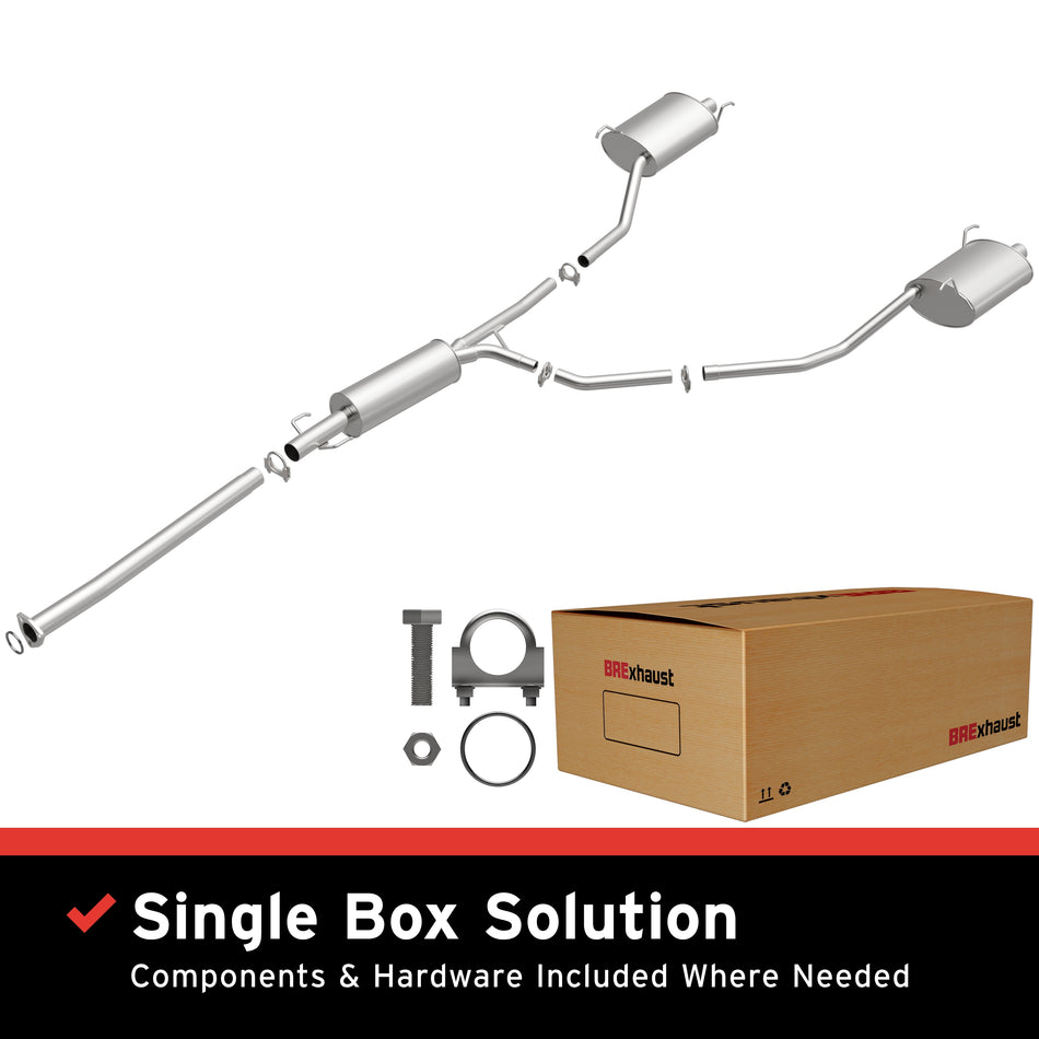 BRExhaust Direct-Fit Exhaust System Kit - 106-0333