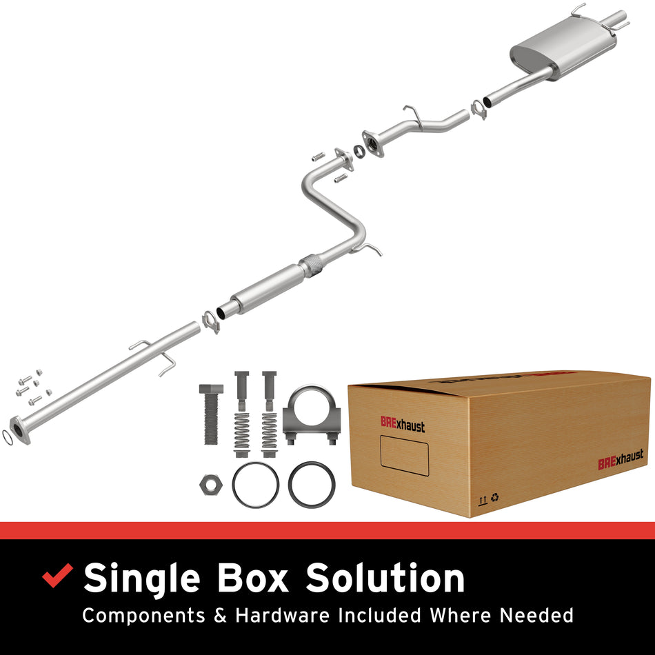 BRExhaust Direct-Fit Exhaust System Kit - 106-0339