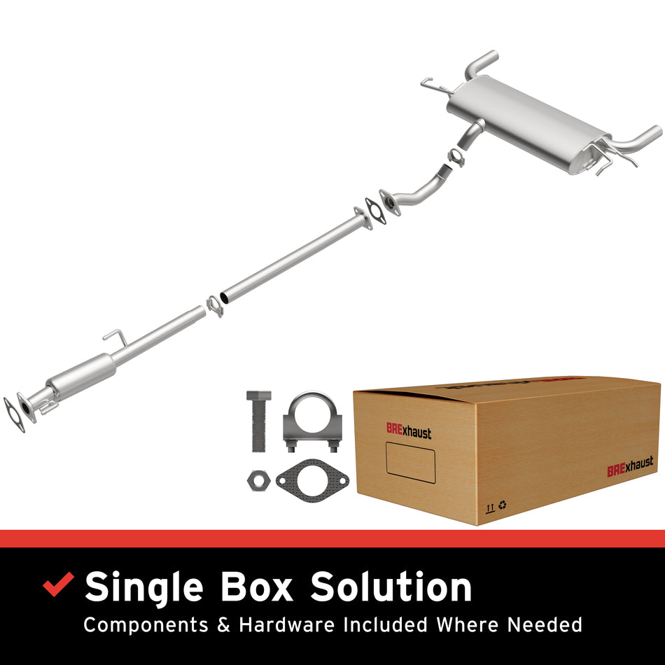 BRExhaust Direct-Fit Exhaust System Kit - 106-0343
