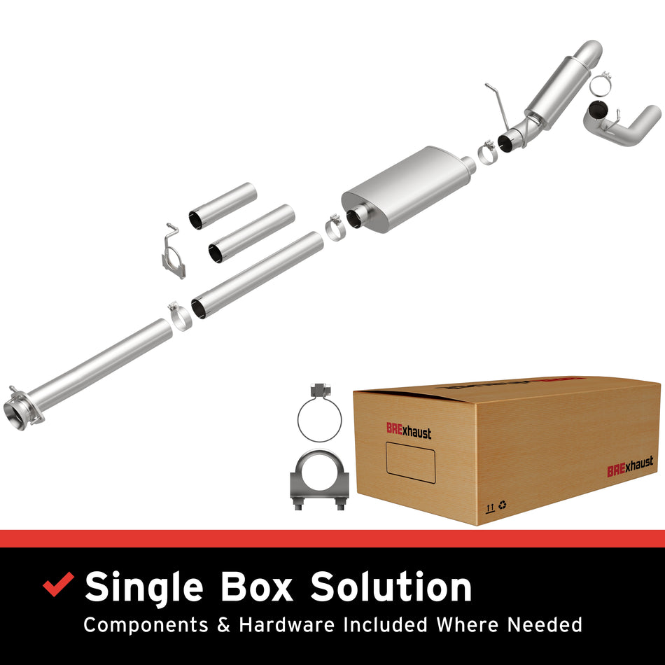 BRExhaust Direct-Fit Exhaust System Kit - 106-0344
