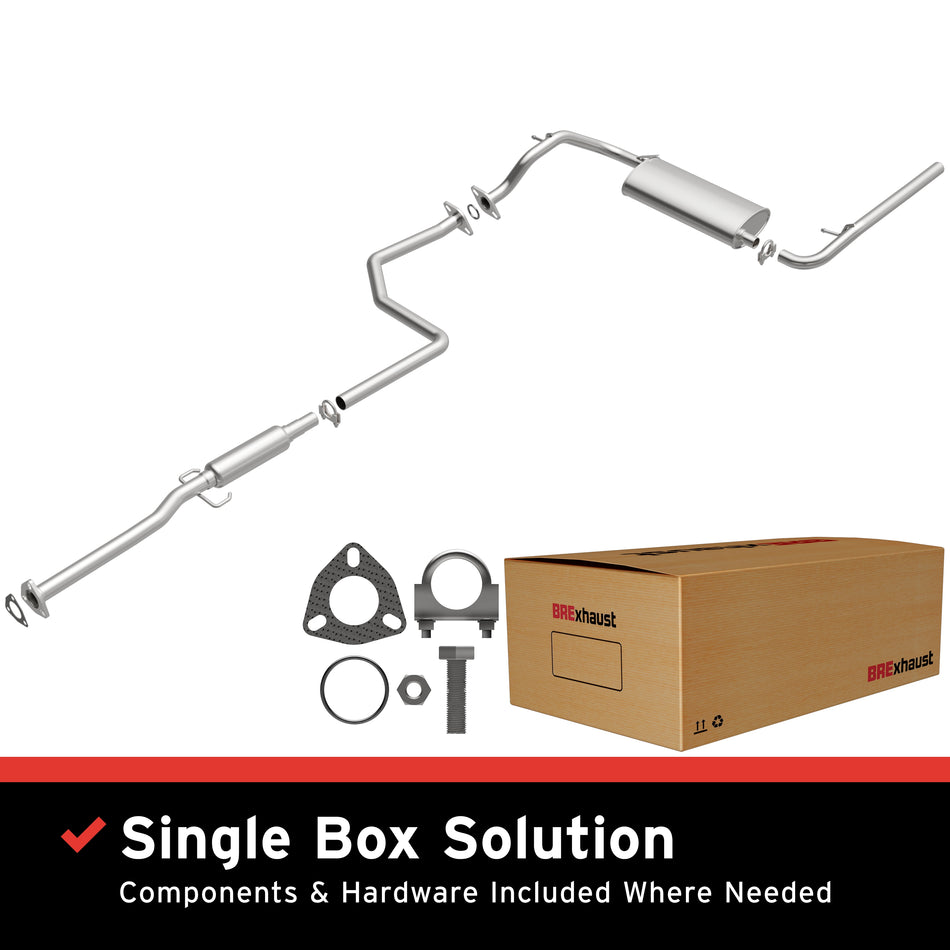 BRExhaust Direct-Fit Exhaust System Kit - 106-0353