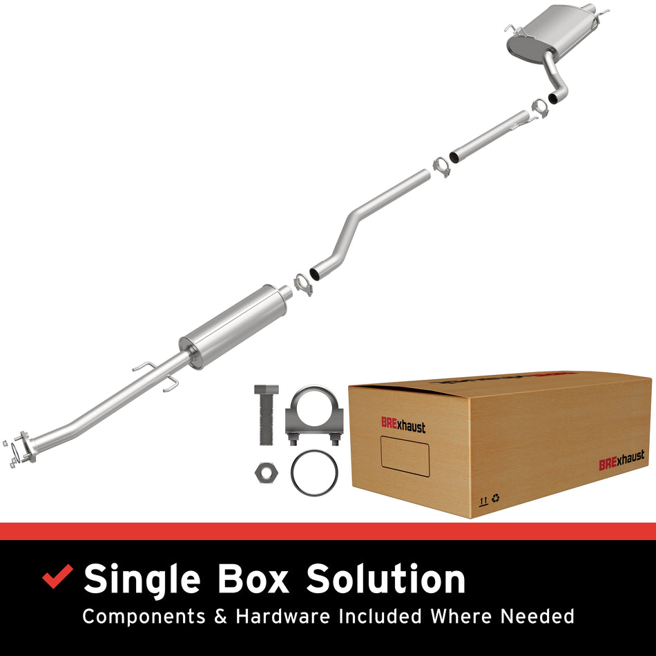 BRExhaust Direct-Fit Exhaust System Kit - 106-0362