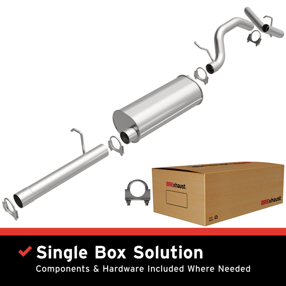 BRExhaust Direct-Fit Exhaust System Kit - 106-0367