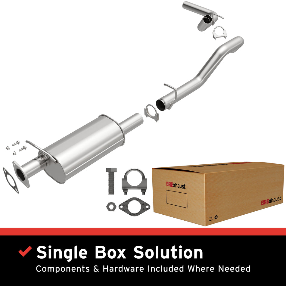 BRExhaust Direct-Fit Exhaust System Kit - 106-0379