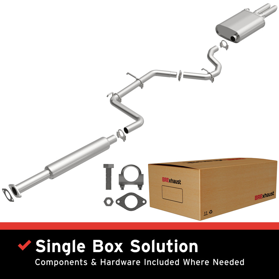 BRExhaust Direct-Fit Exhaust System Kit - 106-0418