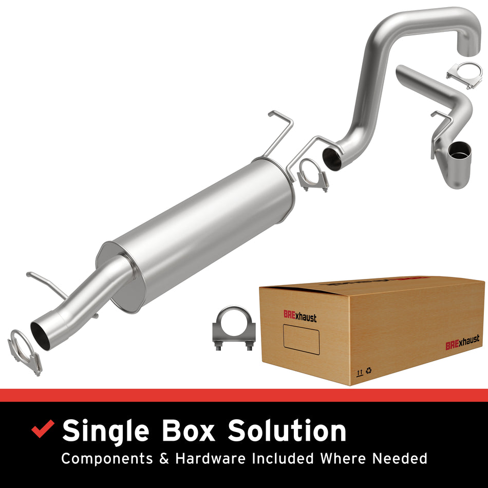 BRExhaust Direct-Fit Exhaust System Kit - 106-0421