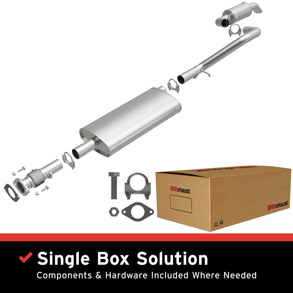BRExhaust Direct-Fit Exhaust System Kit - 106-0432
