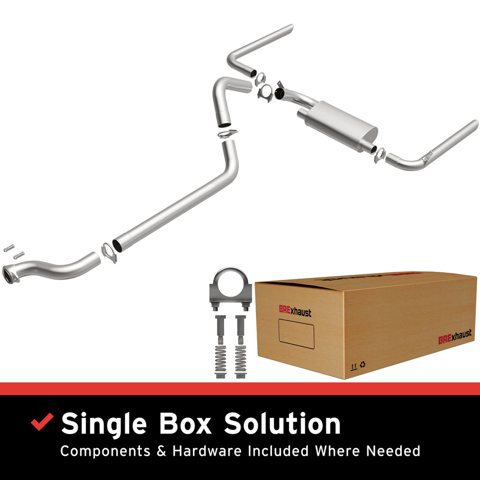 BRExhaust Direct-Fit Exhaust System Kit - 106-0455
