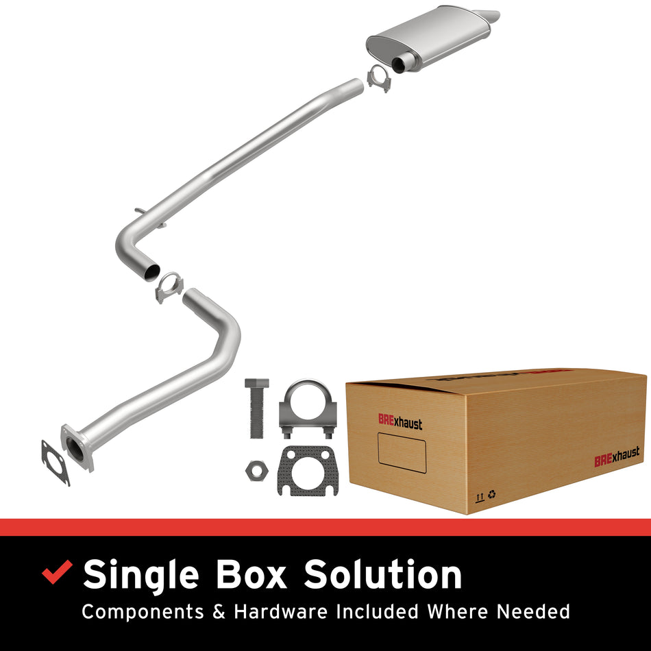 BRExhaust Direct-Fit Exhaust System Kit - 106-0458