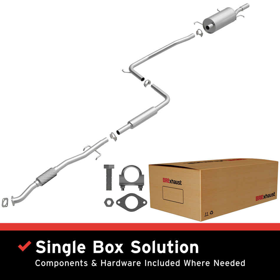 BRExhaust Direct-Fit Exhaust System Kit - 106-0468