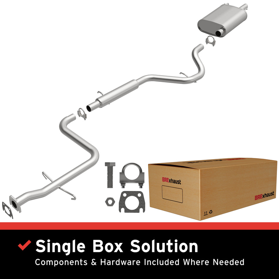 BRExhaust Direct-Fit Exhaust System Kit - 106-0479