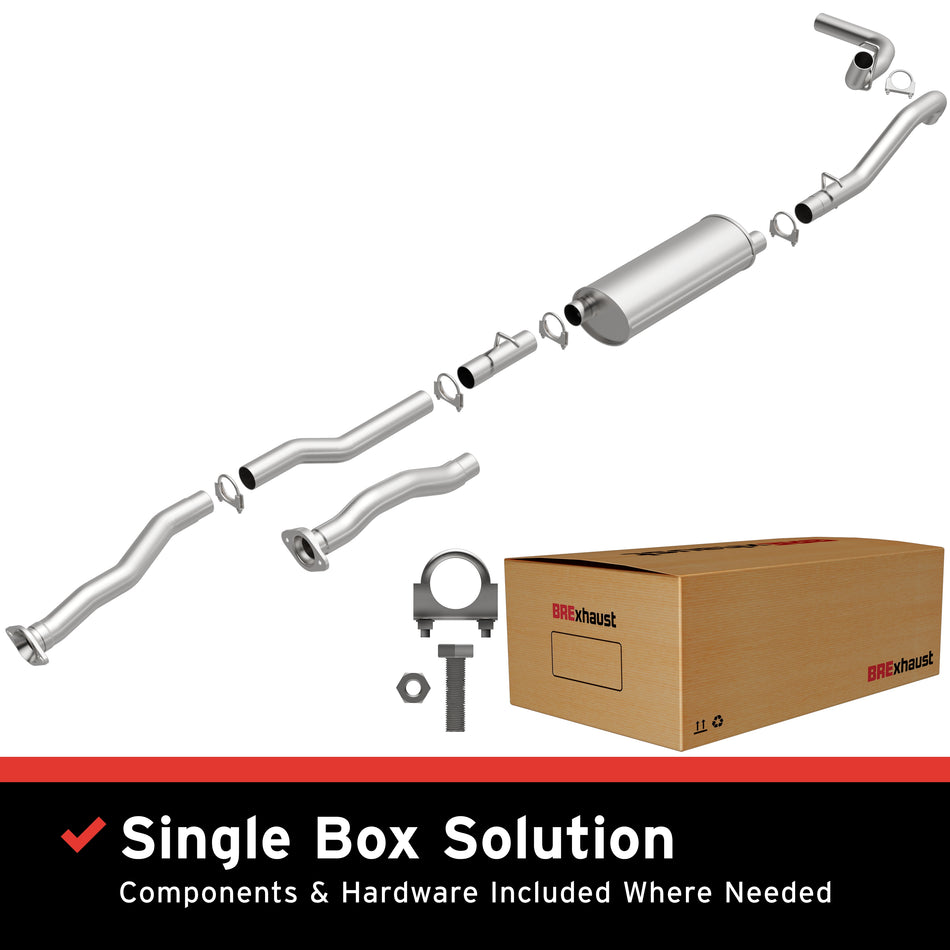 BRExhaust Direct-Fit Exhaust System Kit - 106-0495