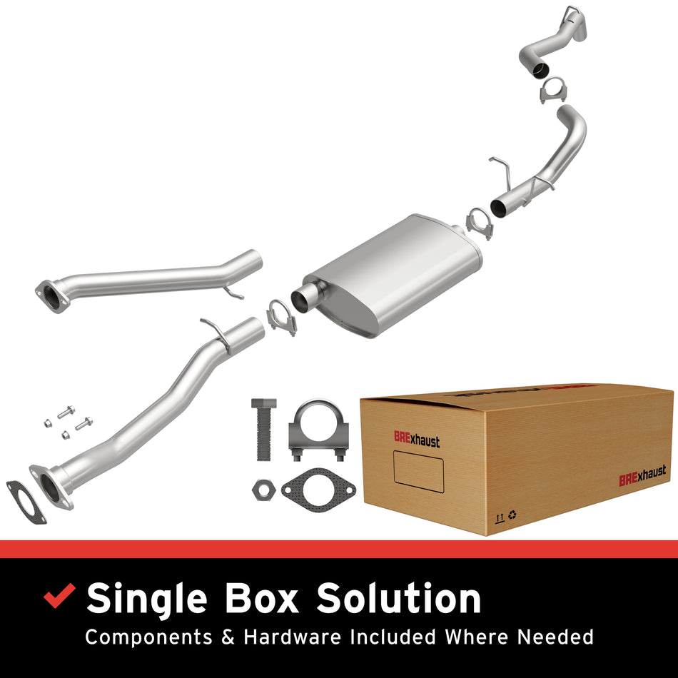 BRExhaust Direct-Fit Exhaust System Kit - 106-0512