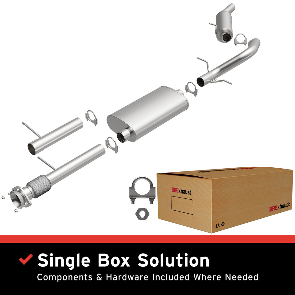 BRExhaust Direct-Fit Exhaust System Kit - 106-0519