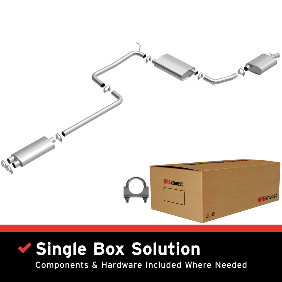 BRExhaust Direct-Fit Exhaust System Kit - 106-0520