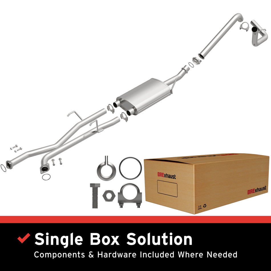 BRExhaust Direct-Fit Exhaust System Kit - 106-0527