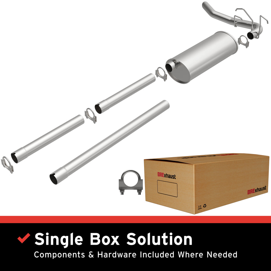 BRExhaust Direct-Fit Exhaust System Kit - 106-0536