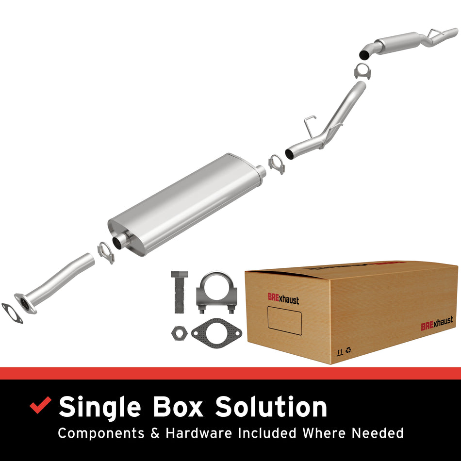 BRExhaust Direct-Fit Exhaust System Kit - 106-0537